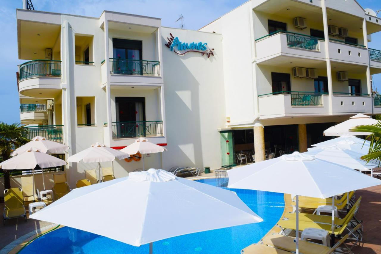 Hotel Ammos Polychrono Bagian luar foto