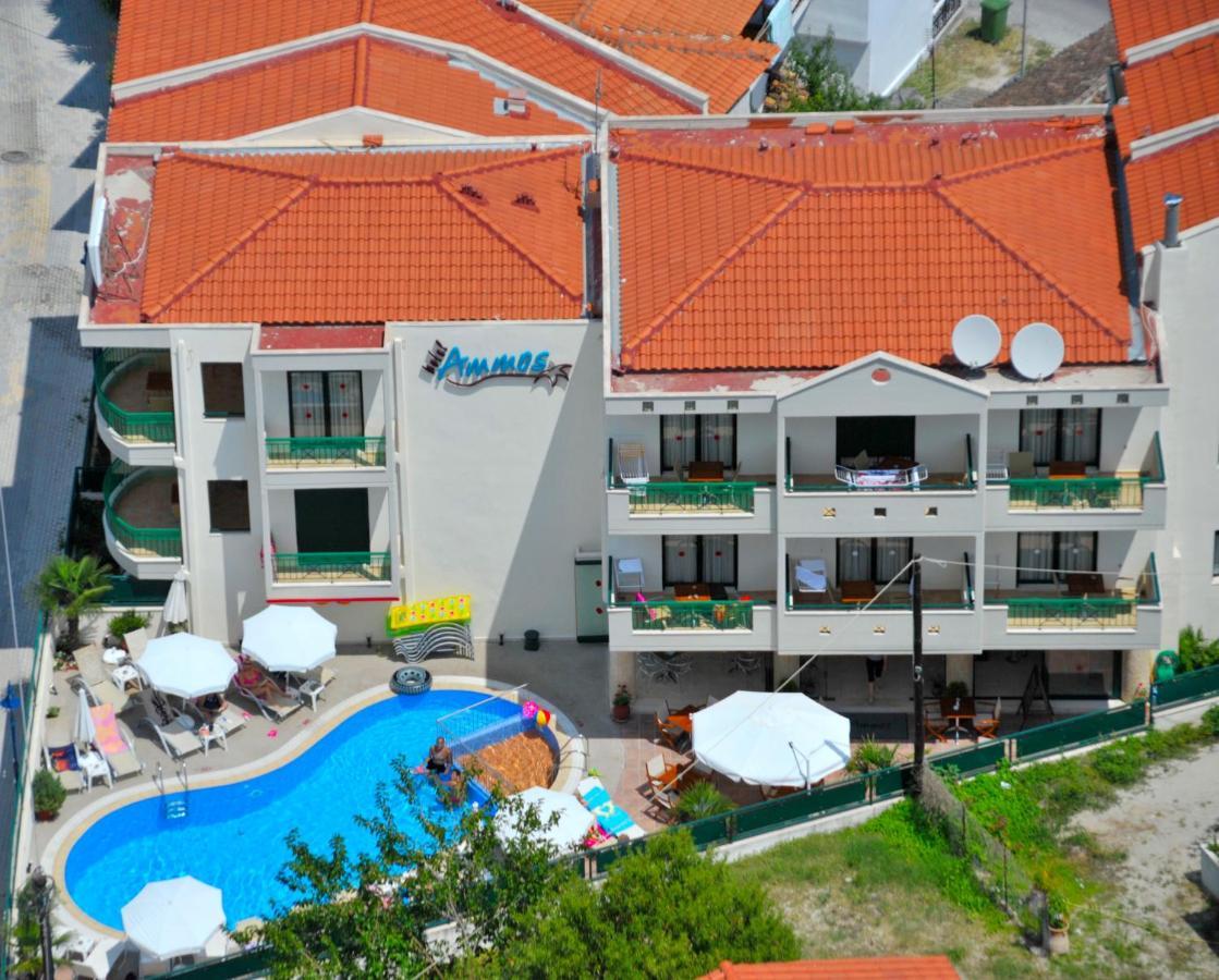 Hotel Ammos Polychrono Bagian luar foto