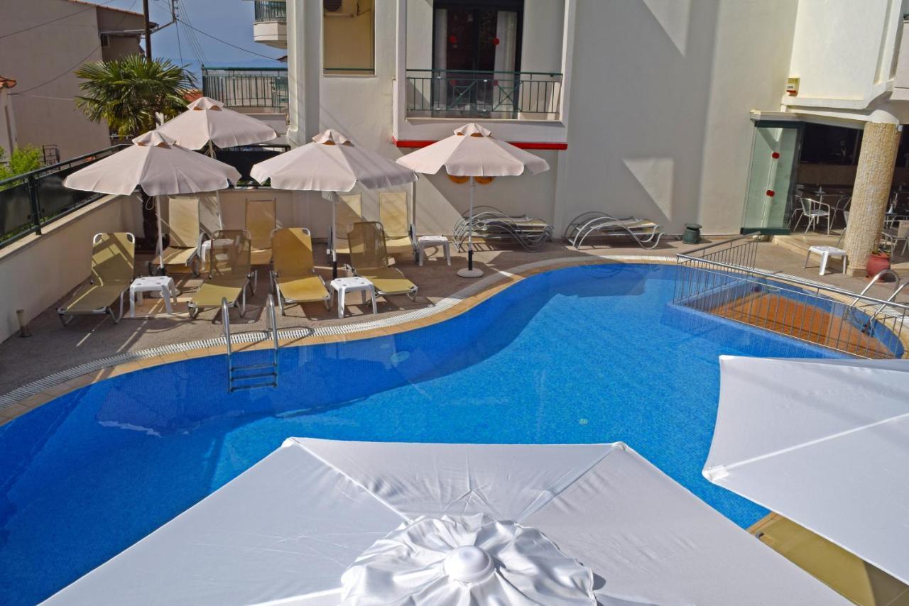 Hotel Ammos Polychrono Bagian luar foto